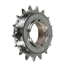 Sun Race 22 Teeth Free Wheel for Chain - Chrome, 1/2 x 3/32 Inch