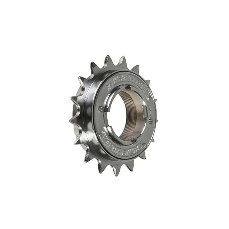 Sun Race 22 Teeth Free Wheel for Chain - Chrome,