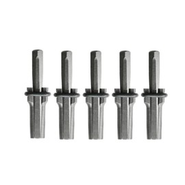 azumafy Stone Splitter Set of 5 18mm Stone Opener Wedge Quarry Tools Splitter Rock Stone Splitter Marble Hand Tool Seri Arrow