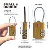 UP Security TSA Locks for Luggage, Small Padlock Combination with