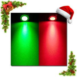 ALIDE Red MR16 GU5.3 Led Bulbs 5W,20W 35W 50W Halogen Equivalent,12V Low Voltage MR16 Led Red Bulb Spotlights for Outdoor Landscape Yard Garden Tree Christmas Holiday Lighting,Not Dimmable,3 Pack