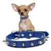 Spiked Dog Collar for Small Dogs, Mushrooms Rivet Soft Pu