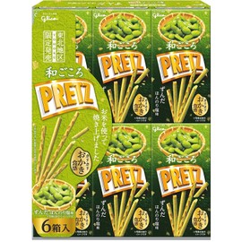 Wagokukoro Pretz, Zunda, Slightly Salty Flavor (Limited to Tohoku Region)