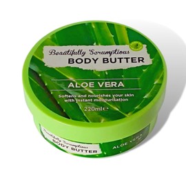 Beautifully Scrumptious Body Butter Aloe Vera 220ml