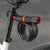 Bicycle Safety Lock Bike Motorcycle AntiTheft Elasticity Locks 5 Digits