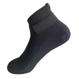3mm Neoprene Surf Booties Men - Beach Volleyball Sand Soccer Wetsuit Socks for Diving, Snorkeling, Kayaking, Paddling - Sailing Boots (M)