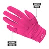 Nxtrnd G3 Padded Football Gloves, Sticky Padded Receiver Gloves, Lineman