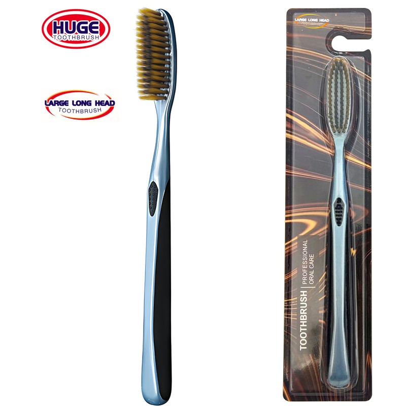 Huge Head Toothbrush Soft Toothbrush Large Long Head Whitening Teeth