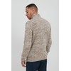 !Solid Pomeroy Men's Cardigan Chunky Knit Pullover with Stand-Up Collar