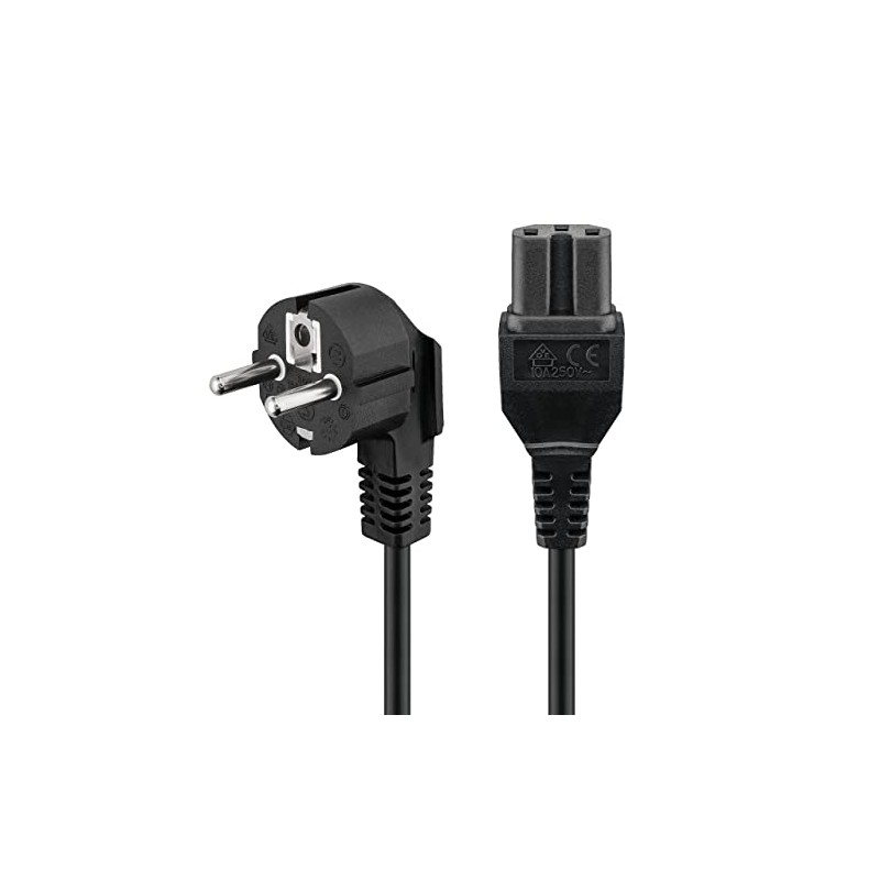 MicroConnect IEC 320-C15 jack 2m, 93277