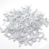 Pack of 100 Mini Satin Ribbon Bows, 2.5 x 3