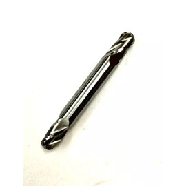 OSG 9/32" 4 FLUTE DOUBLE END STUB SOLID CARBIDE BALL NOSE END MILL  HTC 195-4281 USA