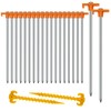 Tent Pegs, AVOFOREST Pegs, Sturdy, Camping Tent Accessories, Long and
