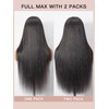Loveline Clip in Hair Extensions Real Human Hair, 100% Remy