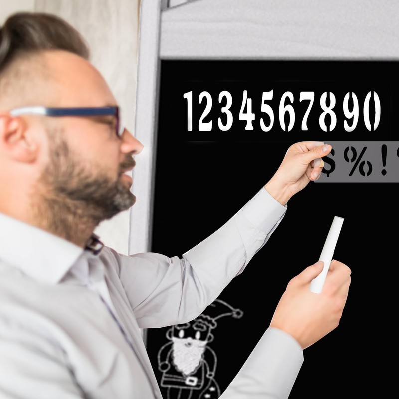 INNOVART Magnetic A-Frame Chalkboard Sign, Sidewalk Sign 45" x 17"