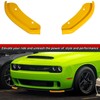 WildWell Front Bumper Lip Splitter for 2015-2024 Dodge Challenger SRT