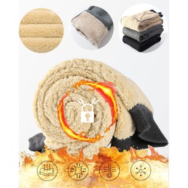 Shiyifa Men's Winter Warm Fleece Sherpa Lined Sweatpants Active Thermal Track Jogger Pants with Pockets(01Black,XL)