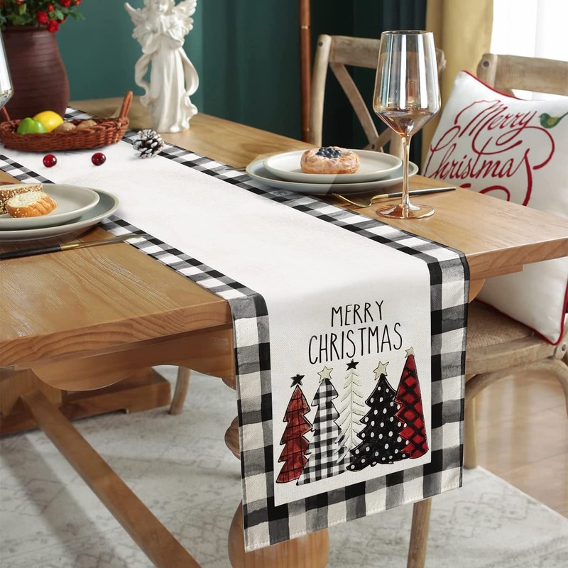 Christmas Table Runner, Christmas Table Runner, 180 cm Long, Christmas