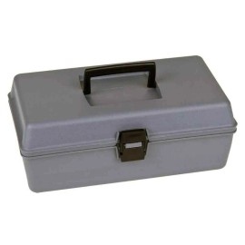 Flambeau 1100 Gray Copolymer Resin Tool Box, 11-1/8" W x 5-3/4" D x 4" H