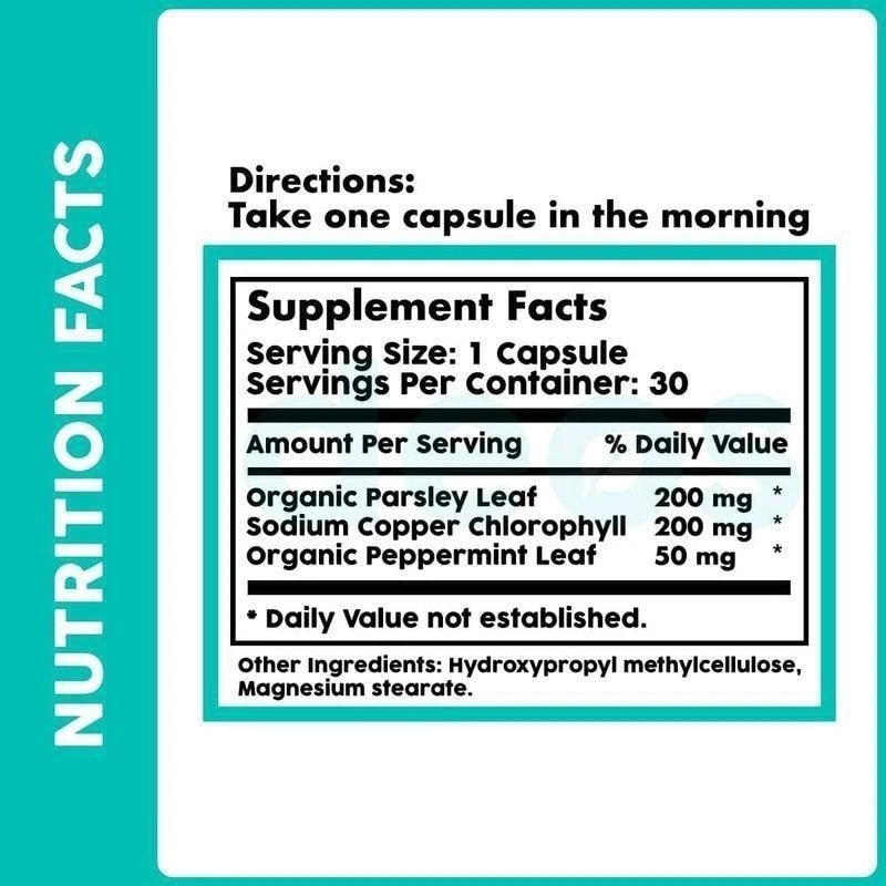 DEOS 3PACK DEOS Internal Deodorant Supplement – Full Body Deodorizer