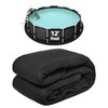 Poolergetic 12-Foot Pool Liner Pad for Above Ground Pools, Round