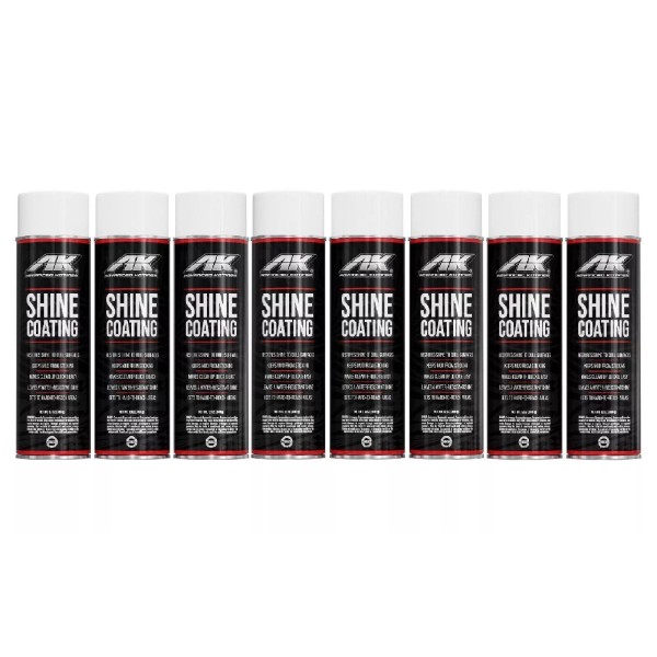 Advanced Coating Universal High-Gloss Multi-Surface Spray Shine Coating Set of