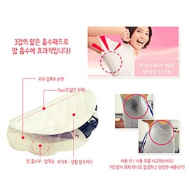 Hwaeuisidae33 1 Pair Underarm Sweat Pads Cotton 60 Sets 2 Pieces