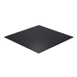 Falken Design Black Acrylic Sheet 12" x 48" x 1/4" Thick Plexiglass Panel for DIY Projects, Laser Cutting, Crafting, Signage & Displays - Shatterproof, Weather-Resistant, Easy to Cut