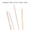 Gold Welding Rod, 4pcs 0.5mm 0.7mm 1.0mm 1.5mm Gold Silver