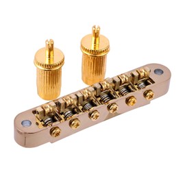 RuiJOTWAT LP ball bearing bridge, upper string bridge, roller code, tailpiece, string nut for guitar accessories Gold