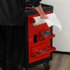 FS TOOL 4PCS Red Magnetic Toolbox Shelf, Tray, Paper Towel