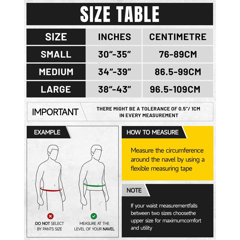 MANUEKLEAR 2-in-1 Weightlifting Belt & Dip Belt with 36.7 IN