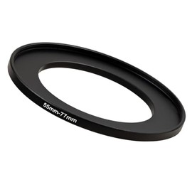 55mm to 77mm Step-Up Ring Filter adapter (55mm-77mm) Camera Filter Ring for 77mm UV ND CPL Filter (MPIXO)