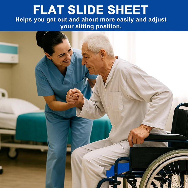 Sliding Sheet for Bedridden and Elderly (72 x 120 cm,
