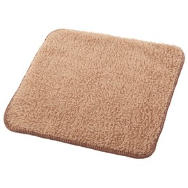 Alphax Chair Pad, Super Warm, Buttock Warmer, Brown, 17.7 x 17.7 inches (45 x 45 cm)