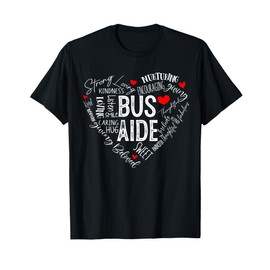 Bus Aide Matching Group Squad Back to School For Bus Team T-Shirt