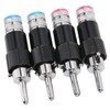 Preffair Banana Plugs HIFI Banana Speaker Plug Connectors for 10mm