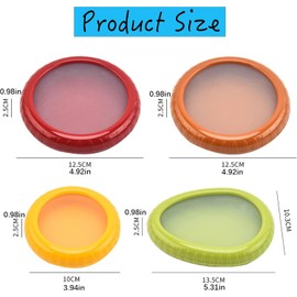 Twinboster Avocado Saver & Onion Storage Set of 4 Reusable Fruit and Veggie Savers - Ideal for Avocados, Tomatoes, Apples, Garlic, Onions, and More