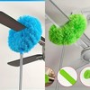 Extendable Microfiber Ceiling Fan Duster - Long Handle, Dust-Locking, Reusable