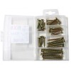 40 x fiXte Phillips Head Countersunk Screws Chipboard Wood Zinc