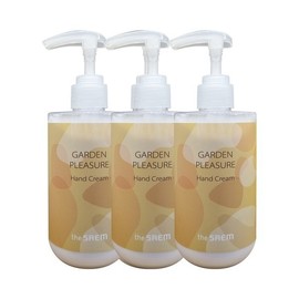 The Saem Garden Pleasure Hand Cream 300ml x 3 / 더샘 가든 플레져 핸드 크림 300mlx3개