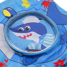 Namvo Swimming Drawstring Bag Thick Waterproof Drawstrings Dry and Wet Separation Shoe Compartment Beach Storage Shoulder Bag