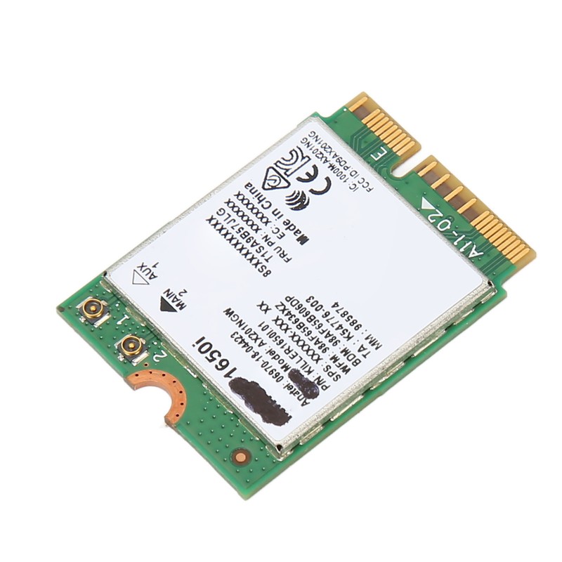 AX201NGW WiFi 6 Card for Win10 CNVIo2 Interface Dual Band