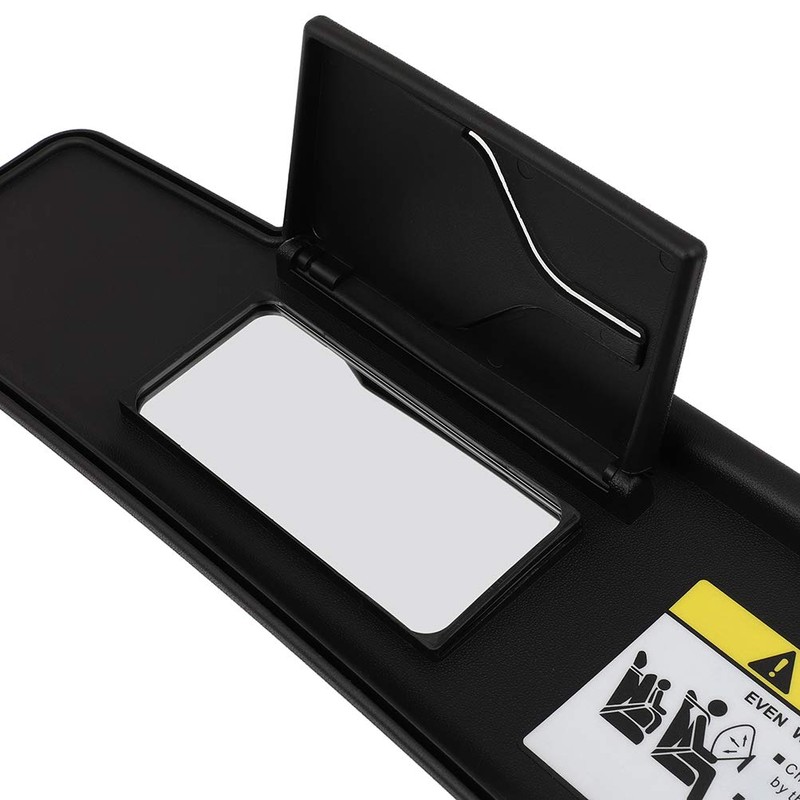 ECCPP Black Car Sun Visor Left Driver Side Windshield Visor