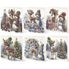 Christmas Cards ZANZER (6 Pack) 5D DIY Diamond Painting Christmas