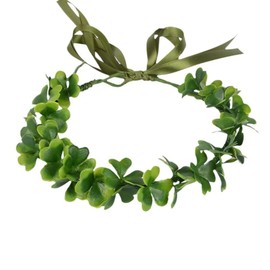 Shamrock Headpiece Shamrock Garland Headpiece Leaf flower Crown Headband Wedding Festivals Photo Props