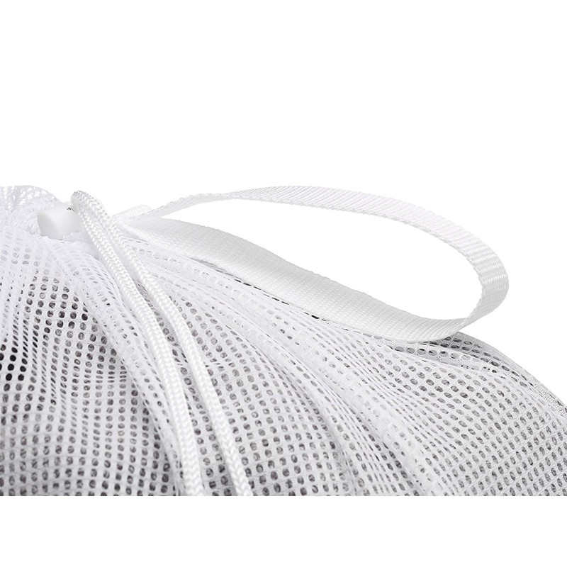 Mesh Laundry Bag With Drawstring For Delicates, Washing Machine,Traveling,College,Dirty Clothes/Net