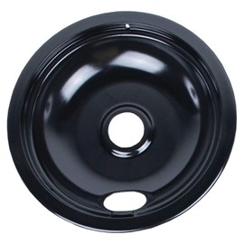 Certified Appliance Accessories Replacement Drip Bowls, Style A, 2 Large 8 Inch & 2 Small 6 Inch, for Whirlpool, Kenmore, Frigidaire & Maytag Electric Ranges, Black Porcelain