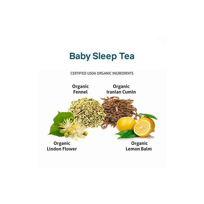 Secrets Of Tea Baby Sleep Tea- Organic Baby Comfort Tea