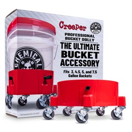 Chemical Guys ‎ACC1001R Creeper Rolling Bucket Dolly for Car Washing, Detailing, Garage & More